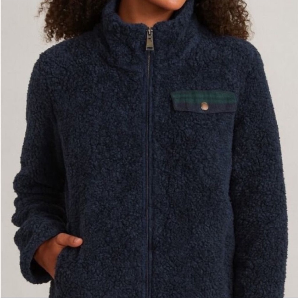 Pendleton Dark Blue Teddy Jacket